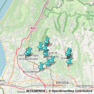 Mappa Via Longori, 37020 Marano di Valpolicella VR, Italia (6.66231)