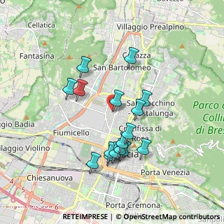 Mappa Via delle Tofane, 25128 Brescia BS, Italia (1.65)