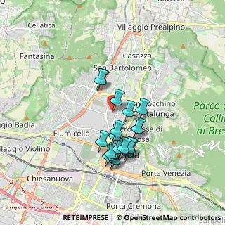 Mappa Via delle Tofane, 25128 Brescia BS, Italia (1.503)