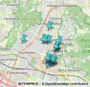 Mappa Via delle Tofane, 25128 Brescia BS, Italia (1.4325)