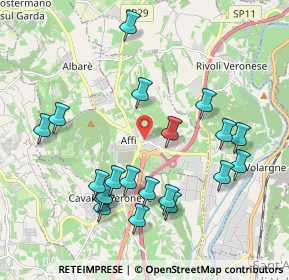 Mappa Via Don Mazza, 37010 Affi VR, Italia (2.1005)