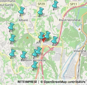 Mappa 37010 Affi VR, Italia (2.10846)