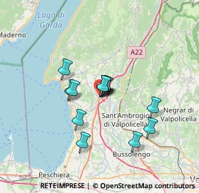 Mappa Via Don Mazza, 37010 Affi VR, Italia (4.80385)