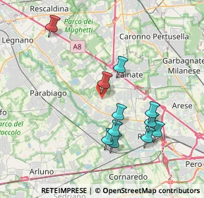 Mappa Via Tagliamento, 20014 Nerviano MI, Italia (3.69182)