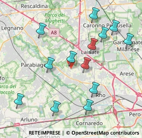 Mappa Via Tagliamento, 20014 Nerviano MI, Italia (4.29)