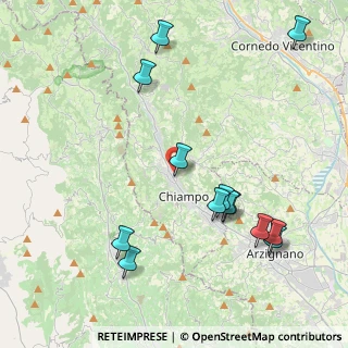Mappa Via Ridolfi Patrizio, 36072 Chiampo VI, Italia (4.64846)