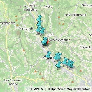 Mappa Via Ridolfi Patrizio, 36072 Chiampo VI, Italia (1.65143)
