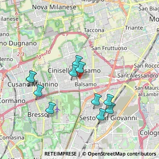 Mappa Via Domenico Brambilla, 20092 Cinisello Balsamo MI, Italia (1.91636)