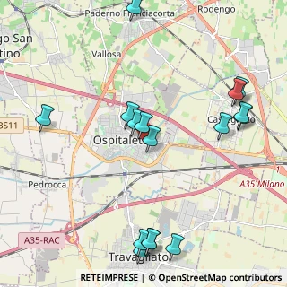 Mappa Via VIII Settembre, 25035 Ospitaletto BS, Italia (2.46813)