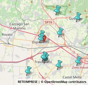 Mappa Via VIII Settembre, 25035 Ospitaletto BS, Italia (4.14364)