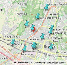 Mappa Via degli Artigiani, 25127 Brescia BS, Italia (1.925)