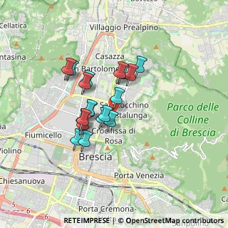 Mappa Via Agostino Bassi, 25123 Brescia BS, Italia (1.31474)