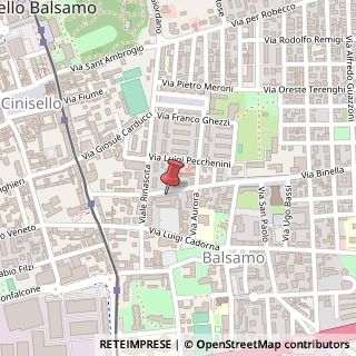 Mappa Via Alfonso Casati, 6, 20092 Cinisello Balsamo, Milano (Lombardia)