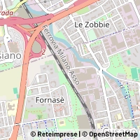 Térkép Cusano Milanino