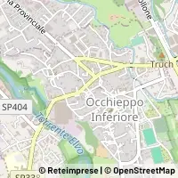 Mapa Occhieppo Inferiore