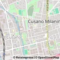 Mapa Cusano Milanino