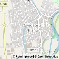 Карта Cividate al Piano