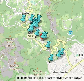 Mappa Via Giacomo Leopardi, 25080 Serle BS, Italia (0.709)