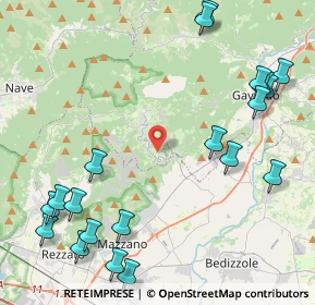 Mappa Via Giacomo Leopardi, 25080 Serle BS, Italia (5.652)