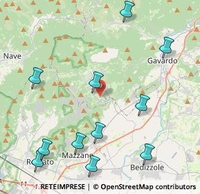 Mappa Via Giacomo Leopardi, 25080 Serle BS, Italia (5.13091)