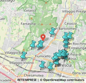 Mappa Via Prima Quartiere Abba, 25127 Brescia BS, Italia (2.0575)