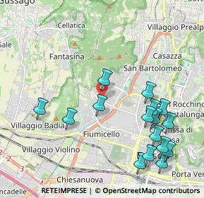 Mappa Via Prima Quartiere Abba, 25127 Brescia BS, Italia (2.33125)