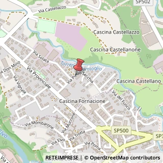 Mappa Via pietro secchia 18, 13898 Occhieppo Superiore, Biella (Piemonte)