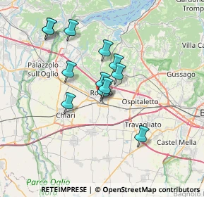 Mappa Via Cesare Battisti, 25038 Rovato BS, Italia (5.79917)