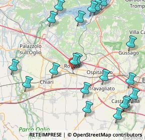 Mappa Via Scaroni, 25038 Rovato BS, Italia (10.343)