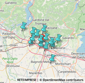 Mappa Via Leonzio Foresti, 25135 Brescia BS, Italia (8.20786)