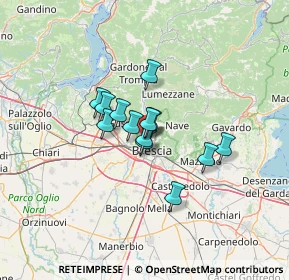 Mappa Via Leonzio Foresti, 25135 Brescia BS, Italia (8.26615)