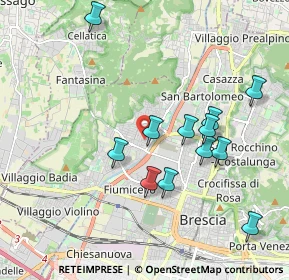 Mappa Via Arnaldo Foresti, 25127 Brescia BS, Italia (1.88583)