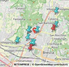 Mappa Via Leonzio Foresti, 25135 Brescia BS, Italia (1.61727)