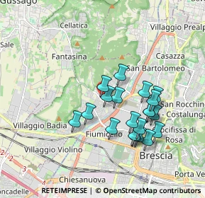 Mappa Traversa Quarta Giulio Cesare Abba, 25127 Brescia BS, Italia (1.6305)