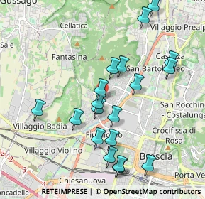 Mappa Traversa Quarta Giulio Cesare Abba, 25127 Brescia BS, Italia (1.98579)