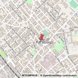 Mappa Via San Michele, 13, 20015 Parabiago, Milano (Lombardia)