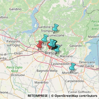 Mappa Via L. Reverberi, 25128 Brescia BS, Italia (5.52909)