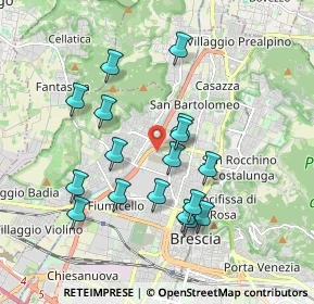 Mappa Via L. Reverberi, 25128 Brescia BS, Italia (1.73412)