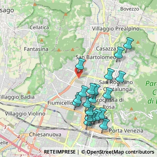 Mappa Via L. Reverberi, 25128 Brescia BS, Italia (2.05)