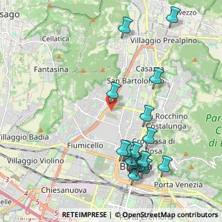 Mappa Via L. Reverberi, 25128 Brescia BS, Italia (2.36882)