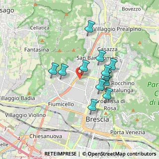 Mappa Via L. Reverberi, 25128 Brescia BS, Italia (1.435)