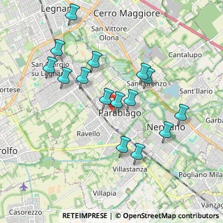 Mappa Via Santi Gervaso e Protaso, 20015 Parabiago MI, Italia (1.84667)