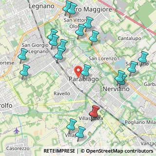 Mappa Via Santi Gervaso e Protaso, 20015 Parabiago MI, Italia (2.497)