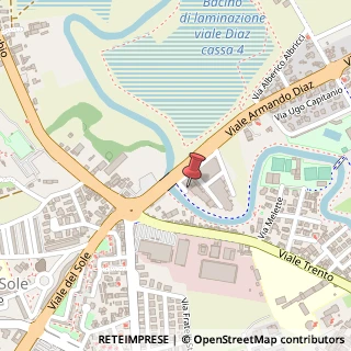 Mappa Via Divisione Folgore, 22, 36100 Vicenza, Vicenza (Veneto)