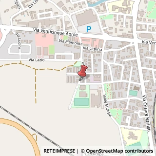 Mappa Via Toscana, 18, 25038 Rovato BS, Italia, 25038 Rovato, Brescia (Lombardia)