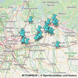 Mappa Via Istria, 24045 Fara Gera d'Adda BG, Italia (11.616)