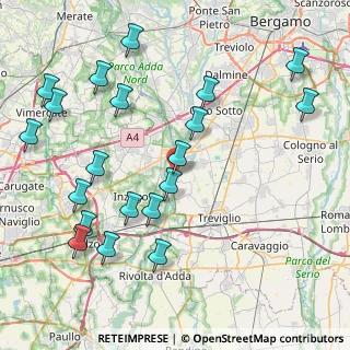 Mappa Via Istria, 24045 Fara Gera d'Adda BG, Italia (9.646)