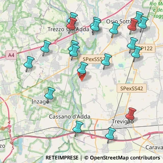 Mappa Via Istria, 24045 Fara Gera d'Adda BG, Italia (5.2015)