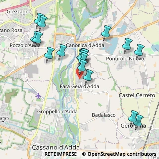 Mappa Via Istria, 24045 Fara Gera d'Adda BG, Italia (2.05722)