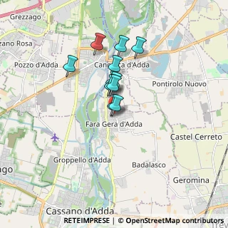 Mappa Via Istria, 24045 Fara Gera d'Adda BG, Italia (1.21273)